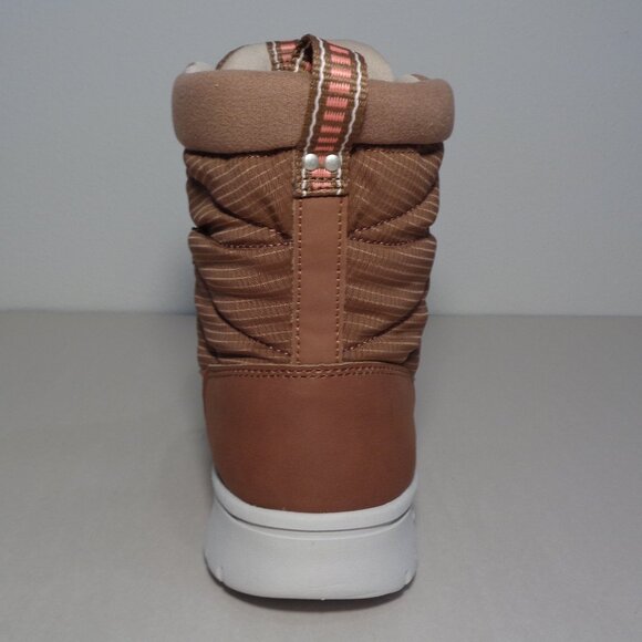 Ryka Size 6.5 Wide SENNA 3 Saddletan Fabric Boots New Women's Shoes - Picture 12 of 16